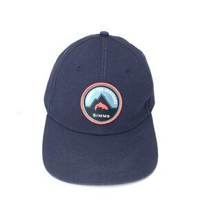 Simms Snapback Baseball Cap "Forget The Forecast" Black